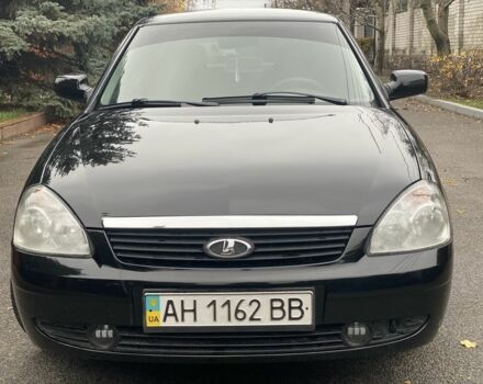 Черный ВАЗ 2170 Priora, объемом двигателя 1.6 л и пробегом 182 тыс. км за 3200 $, фото 12 на Automoto.ua