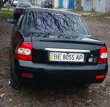 Черный ВАЗ 2170 Priora, объемом двигателя 1.6 л и пробегом 121 тыс. км за 3000 $, фото 5 на Automoto.ua