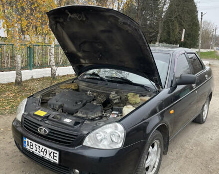Черный ВАЗ 2170 Priora, объемом двигателя 1.6 л и пробегом 158 тыс. км за 3050 $, фото 9 на Automoto.ua