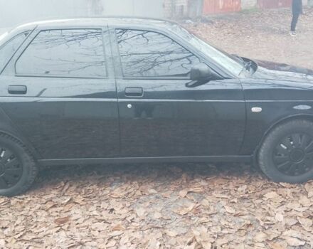 Черный ВАЗ 2170 Priora, объемом двигателя 1.6 л и пробегом 121 тыс. км за 3200 $, фото 2 на Automoto.ua