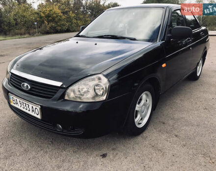 Черный ВАЗ 2170 Priora, объемом двигателя 1.6 л и пробегом 103 тыс. км за 3600 $, фото 1 на Automoto.ua