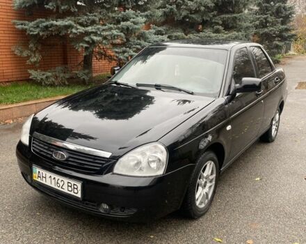 Черный ВАЗ 2170 Priora, объемом двигателя 1.6 л и пробегом 182 тыс. км за 3200 $, фото 2 на Automoto.ua