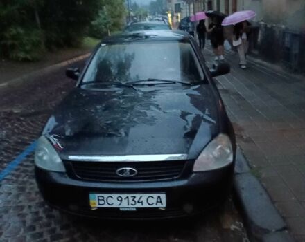 Чорний ВАЗ 2170 Priora, об'ємом двигуна 1.6 л та пробігом 185 тис. км за 900 $, фото 4 на Automoto.ua