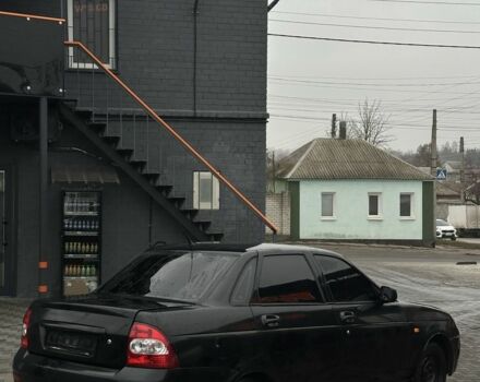 Черный ВАЗ 2170 Priora, объемом двигателя 1.6 л и пробегом 242 тыс. км за 1600 $, фото 1 на Automoto.ua