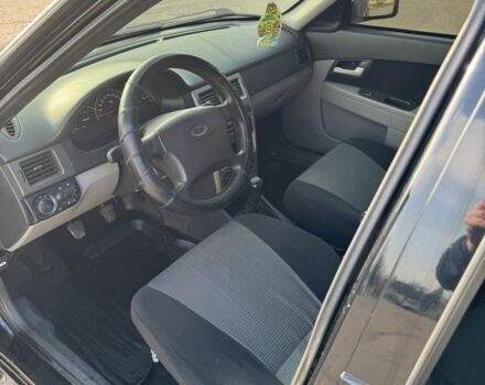 Черный ВАЗ 2170 Priora, объемом двигателя 1.6 л и пробегом 287 тыс. км за 2600 $, фото 6 на Automoto.ua