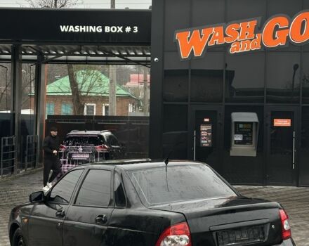 Черный ВАЗ 2170 Priora, объемом двигателя 1.6 л и пробегом 242 тыс. км за 1600 $, фото 3 на Automoto.ua