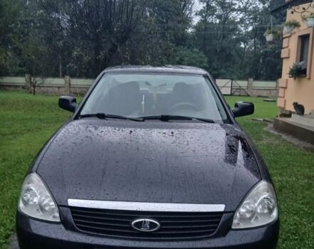 Черный ВАЗ 2170 Priora, объемом двигателя 1.6 л и пробегом 127 тыс. км за 2000 $, фото 2 на Automoto.ua