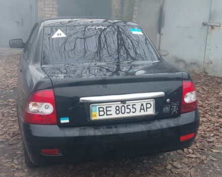 Черный ВАЗ 2170 Priora, объемом двигателя 1.6 л и пробегом 121 тыс. км за 3200 $, фото 3 на Automoto.ua