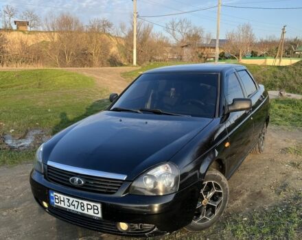 Черный ВАЗ 2170 Priora, объемом двигателя 1.6 л и пробегом 326 тыс. км за 2500 $, фото 3 на Automoto.ua