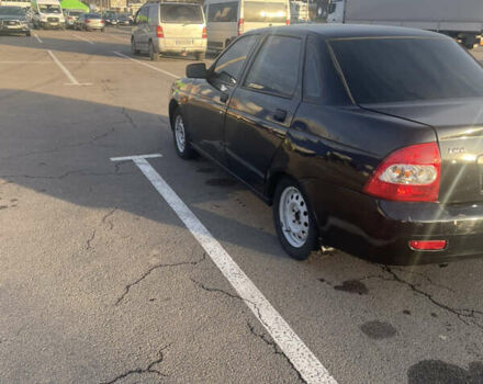 Черный ВАЗ 2170 Priora, объемом двигателя 1.6 л и пробегом 230 тыс. км за 1750 $, фото 7 на Automoto.ua