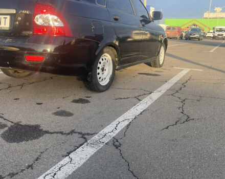 Черный ВАЗ 2170 Priora, объемом двигателя 1.6 л и пробегом 230 тыс. км за 1750 $, фото 3 на Automoto.ua