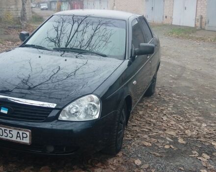 Черный ВАЗ 2170 Priora, объемом двигателя 1.6 л и пробегом 121 тыс. км за 3200 $, фото 1 на Automoto.ua