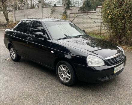Черный ВАЗ 2170 Priora, объемом двигателя 1.6 л и пробегом 182 тыс. км за 3200 $, фото 6 на Automoto.ua