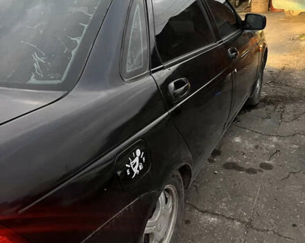 Чорний ВАЗ 2170 Priora, об'ємом двигуна 1.6 л та пробігом 999 тис. км за 1600 $, фото 2 на Automoto.ua