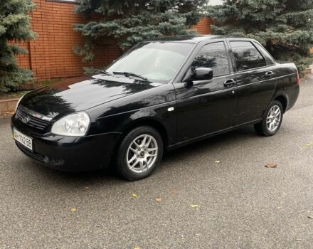 Черный ВАЗ 2170 Priora, объемом двигателя 1.6 л и пробегом 182 тыс. км за 3200 $, фото 3 на Automoto.ua
