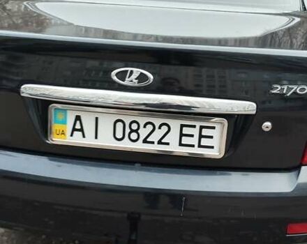 Чорний ВАЗ 2170 Priora, об'ємом двигуна 1.6 л та пробігом 72 тис. км за 3400 $, фото 5 на Automoto.ua