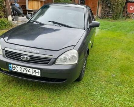 Черный ВАЗ 2170 Priora, объемом двигателя 1.6 л и пробегом 216 тыс. км за 1700 $, фото 3 на Automoto.ua