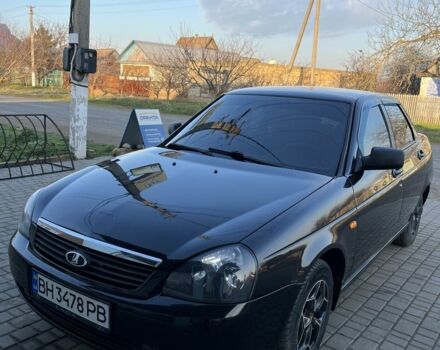 Черный ВАЗ 2170 Priora, объемом двигателя 1.6 л и пробегом 326 тыс. км за 2500 $, фото 2 на Automoto.ua