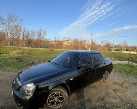 Черный ВАЗ 2170 Priora, объемом двигателя 1.6 л и пробегом 326 тыс. км за 2500 $, фото 4 на Automoto.ua