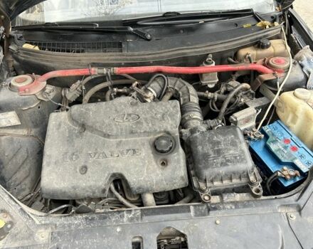 Черный ВАЗ 2170 Priora, объемом двигателя 1.6 л и пробегом 200 тыс. км за 900 $, фото 4 на Automoto.ua