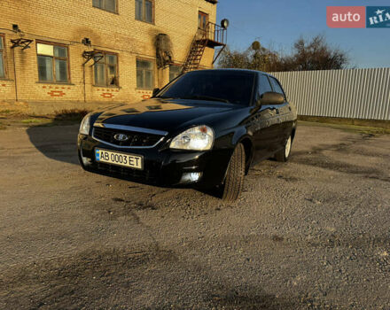 Черный ВАЗ 2170 Priora, объемом двигателя 1.6 л и пробегом 137 тыс. км за 3750 $, фото 4 на Automoto.ua