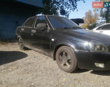 Чорний ВАЗ 2170 Priora, об'ємом двигуна 1.6 л та пробігом 214 тис. км за 1800 $, фото 2 на Automoto.ua