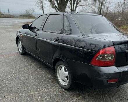 Черный ВАЗ 2170 Priora, объемом двигателя 1.6 л и пробегом 155 тыс. км за 2600 $, фото 3 на Automoto.ua