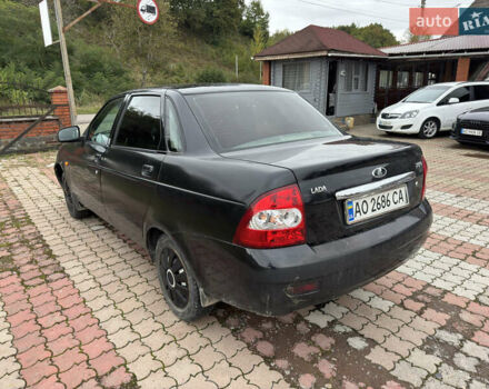 Чорний ВАЗ 2170 Priora, об'ємом двигуна 1.6 л та пробігом 165 тис. км за 1650 $, фото 4 на Automoto.ua