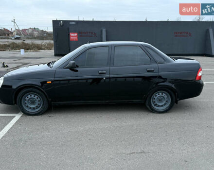 Черный ВАЗ 2170 Priora, объемом двигателя 1.6 л и пробегом 190 тыс. км за 3100 $, фото 2 на Automoto.ua