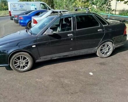 Чорний ВАЗ 2170 Priora, об'ємом двигуна 1.6 л та пробігом 283 тис. км за 3300 $, фото 1 на Automoto.ua