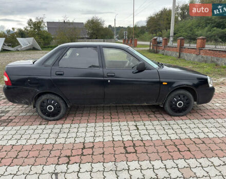 Чорний ВАЗ 2170 Priora, об'ємом двигуна 1.6 л та пробігом 165 тис. км за 1650 $, фото 2 на Automoto.ua