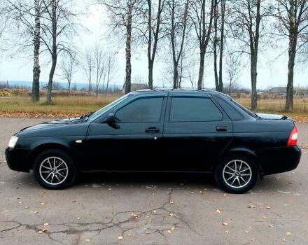 Черный ВАЗ 2170 Priora, объемом двигателя 1.6 л и пробегом 157 тыс. км за 2700 $, фото 6 на Automoto.ua