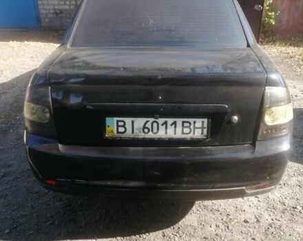 Чорний ВАЗ 2170 Priora, об'ємом двигуна 1.6 л та пробігом 214 тис. км за 1800 $, фото 1 на Automoto.ua