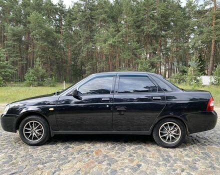 Черный ВАЗ 2170 Priora, объемом двигателя 1.6 л и пробегом 185 тыс. км за 2450 $, фото 3 на Automoto.ua