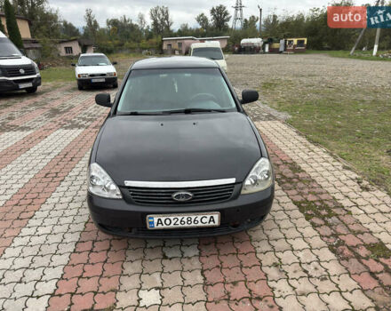 Чорний ВАЗ 2170 Priora, об'ємом двигуна 1.6 л та пробігом 165 тис. км за 1650 $, фото 1 на Automoto.ua