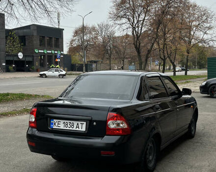 Черный ВАЗ 2170 Priora, объемом двигателя 1.6 л и пробегом 195 тыс. км за 3000 $, фото 2 на Automoto.ua