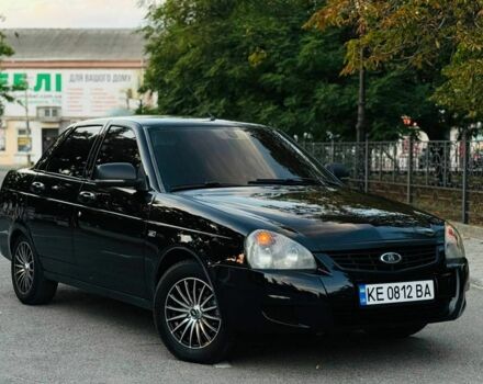 Черный ВАЗ 2170 Priora, объемом двигателя 1.6 л и пробегом 200 тыс. км за 3450 $, фото 1 на Automoto.ua