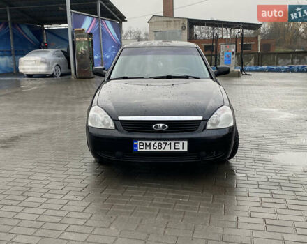 Черный ВАЗ 2170 Priora, объемом двигателя 1.6 л и пробегом 159 тыс. км за 2950 $, фото 1 на Automoto.ua