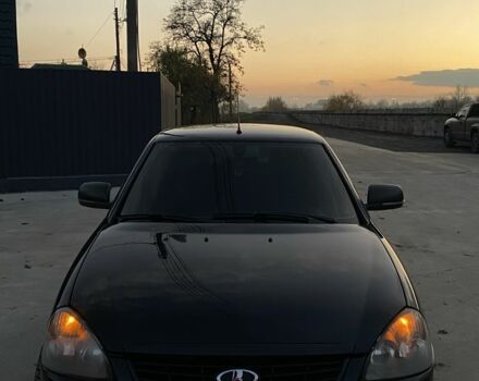 Черный ВАЗ 2170 Priora, объемом двигателя 1.6 л и пробегом 270 тыс. км за 3650 $, фото 5 на Automoto.ua