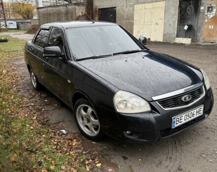 Черный ВАЗ 2170 Priora, объемом двигателя 1.6 л и пробегом 235 тыс. км за 2500 $, фото 2 на Automoto.ua