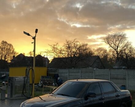 Черный ВАЗ 2170 Priora, объемом двигателя 1.6 л и пробегом 270 тыс. км за 3650 $, фото 1 на Automoto.ua