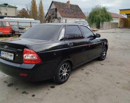 Чорний ВАЗ 2170 Priora, об'ємом двигуна 1.6 л та пробігом 172 тис. км за 3800 $, фото 4 на Automoto.ua
