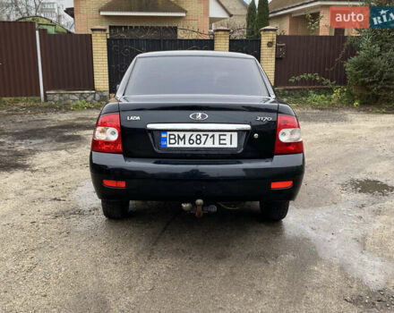 Черный ВАЗ 2170 Priora, объемом двигателя 1.6 л и пробегом 159 тыс. км за 3000 $, фото 5 на Automoto.ua