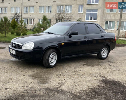 Черный ВАЗ 2170 Priora, объемом двигателя 1.6 л и пробегом 159 тыс. км за 3000 $, фото 2 на Automoto.ua