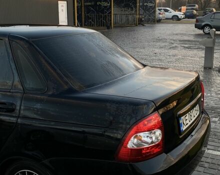 Черный ВАЗ 2170 Priora, объемом двигателя 1.6 л и пробегом 270 тыс. км за 3650 $, фото 2 на Automoto.ua