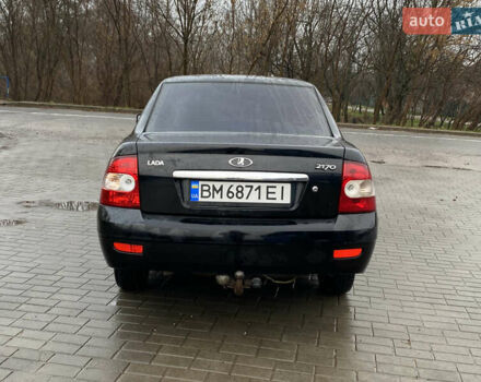 Черный ВАЗ 2170 Priora, объемом двигателя 1.6 л и пробегом 159 тыс. км за 2950 $, фото 5 на Automoto.ua