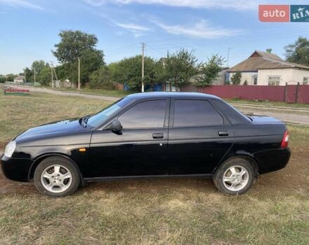 Черный ВАЗ 2170 Priora, объемом двигателя 1.6 л и пробегом 158 тыс. км за 3000 $, фото 1 на Automoto.ua