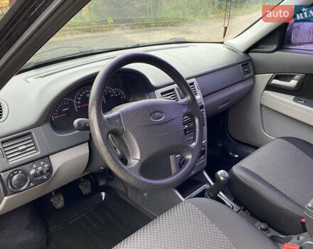 Черный ВАЗ 2170 Priora, объемом двигателя 1.6 л и пробегом 159 тыс. км за 3000 $, фото 13 на Automoto.ua