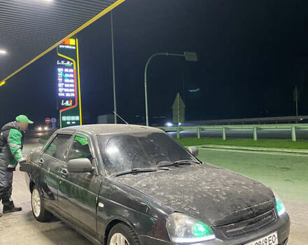 Черный ВАЗ 2170 Priora, объемом двигателя 1.6 л и пробегом 180 тыс. км за 3000 $, фото 1 на Automoto.ua