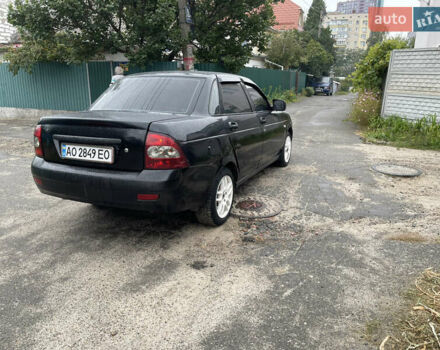 Черный ВАЗ 2170 Priora, объемом двигателя 1.6 л и пробегом 200 тыс. км за 1850 $, фото 1 на Automoto.ua
